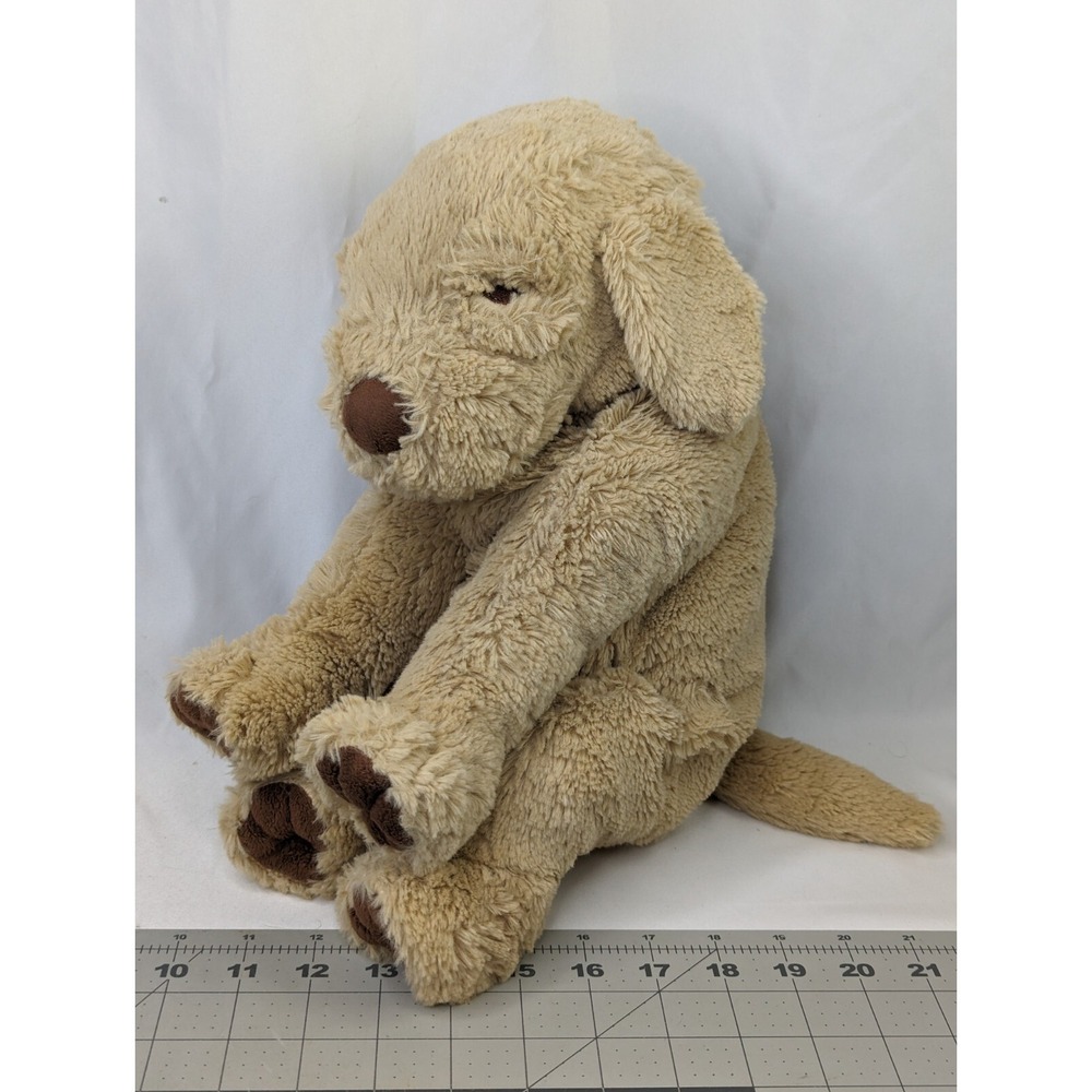 Labrador Retriever Dog Plush 12 Inch Tall Tan Forever Collection Stuffed Animal